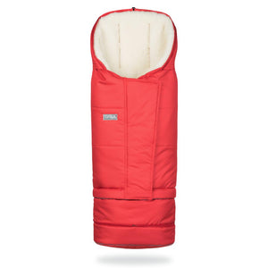 Cocoon transformer on a sheepskin for girls 0-3 years