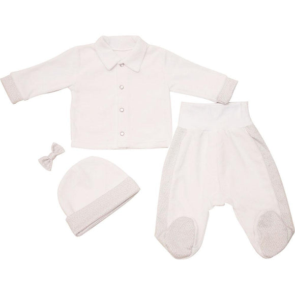 Infant Festive / trim set for boy 0-3 months