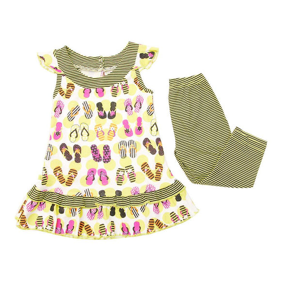Set (Tunic + short pants) for girls 2-3 years old