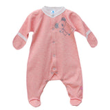 Overalls, closed knobs 0-1 months