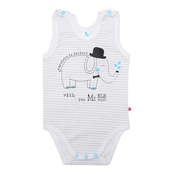 Body-shirt for boys 3-12 months old