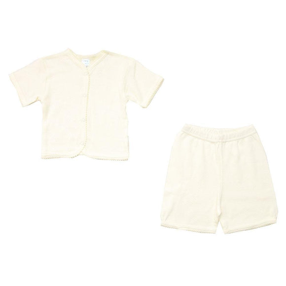 Set (blouse + shorts) for boys 6-12 months old
