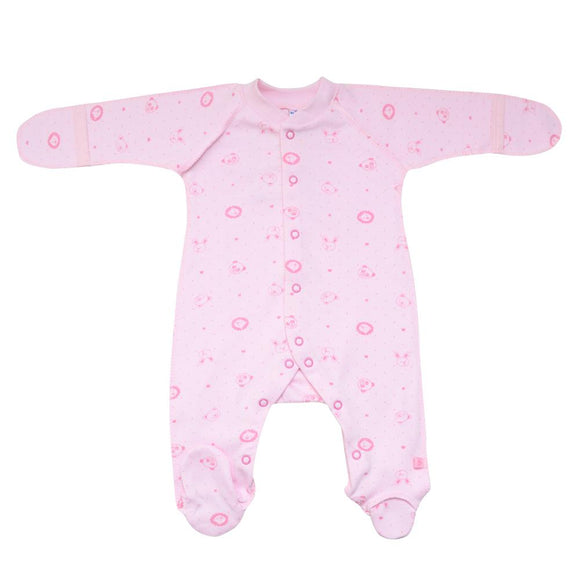 Overalls covered handles for girls 1-3 months