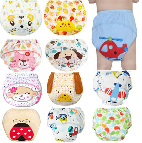 Cute Baby Diapers Reusable Nappies Cloth